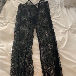 Bathing suit cover up pants